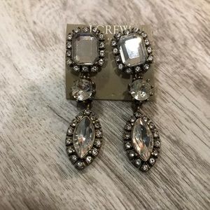 J.Crew Rhinestone Earrings